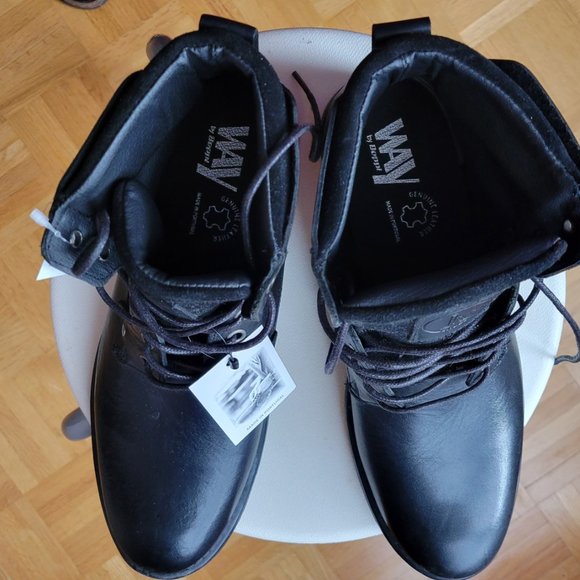 JV Men's Shoes, Brand new, Black Leather, Size 8.5, EUR 41 - Picture 2 of 4